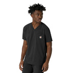 C16410 Carhartt Force Cross-Flex Men's V-Neck Scrub Top