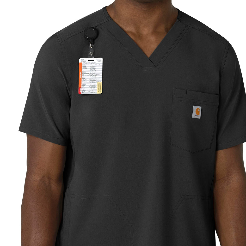 C16410 Carhartt Force Cross-Flex Men's V-Neck Scrub Top