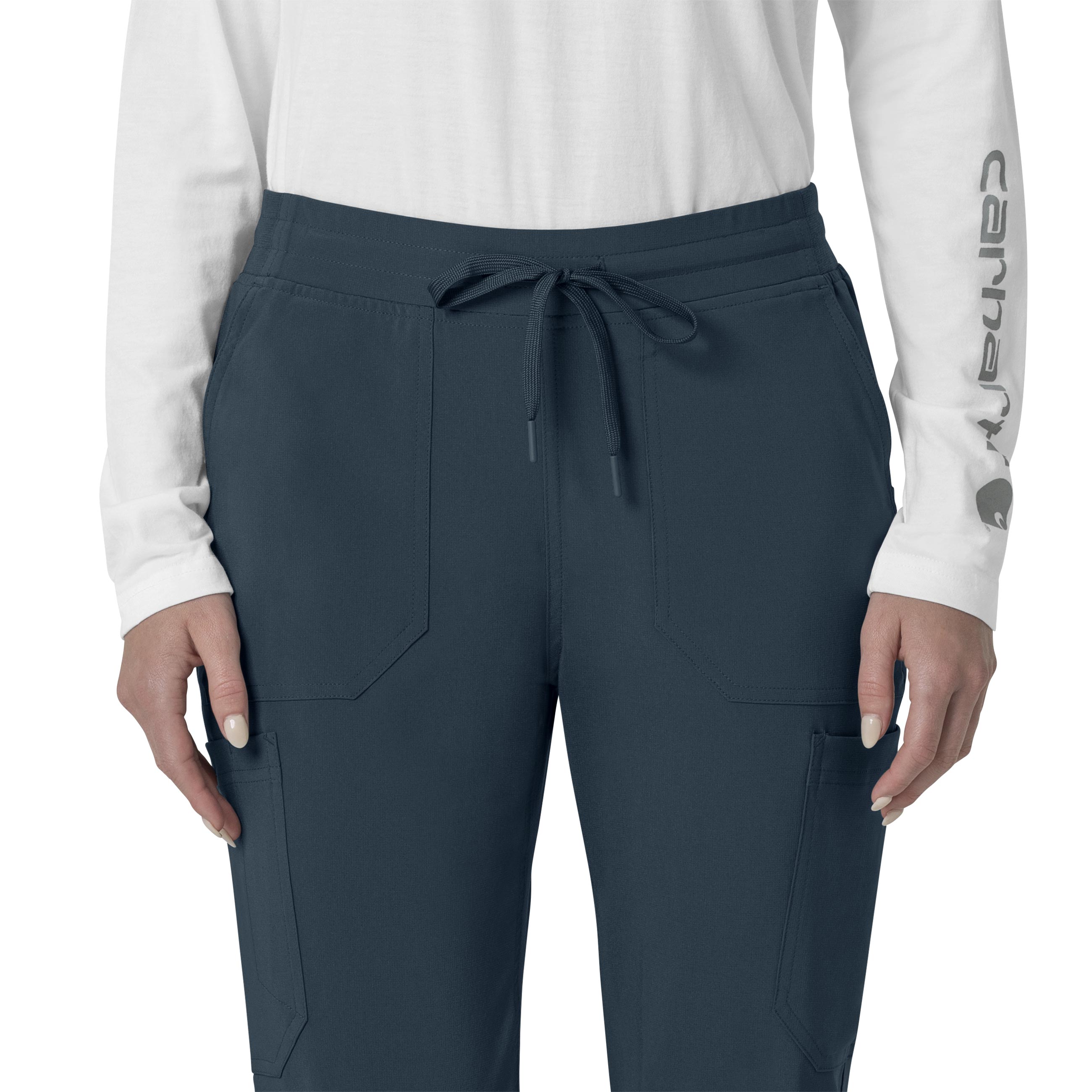 C53110-Force Cross-Flex Women's Cargo Jogger Scrub Pant-Carhartt