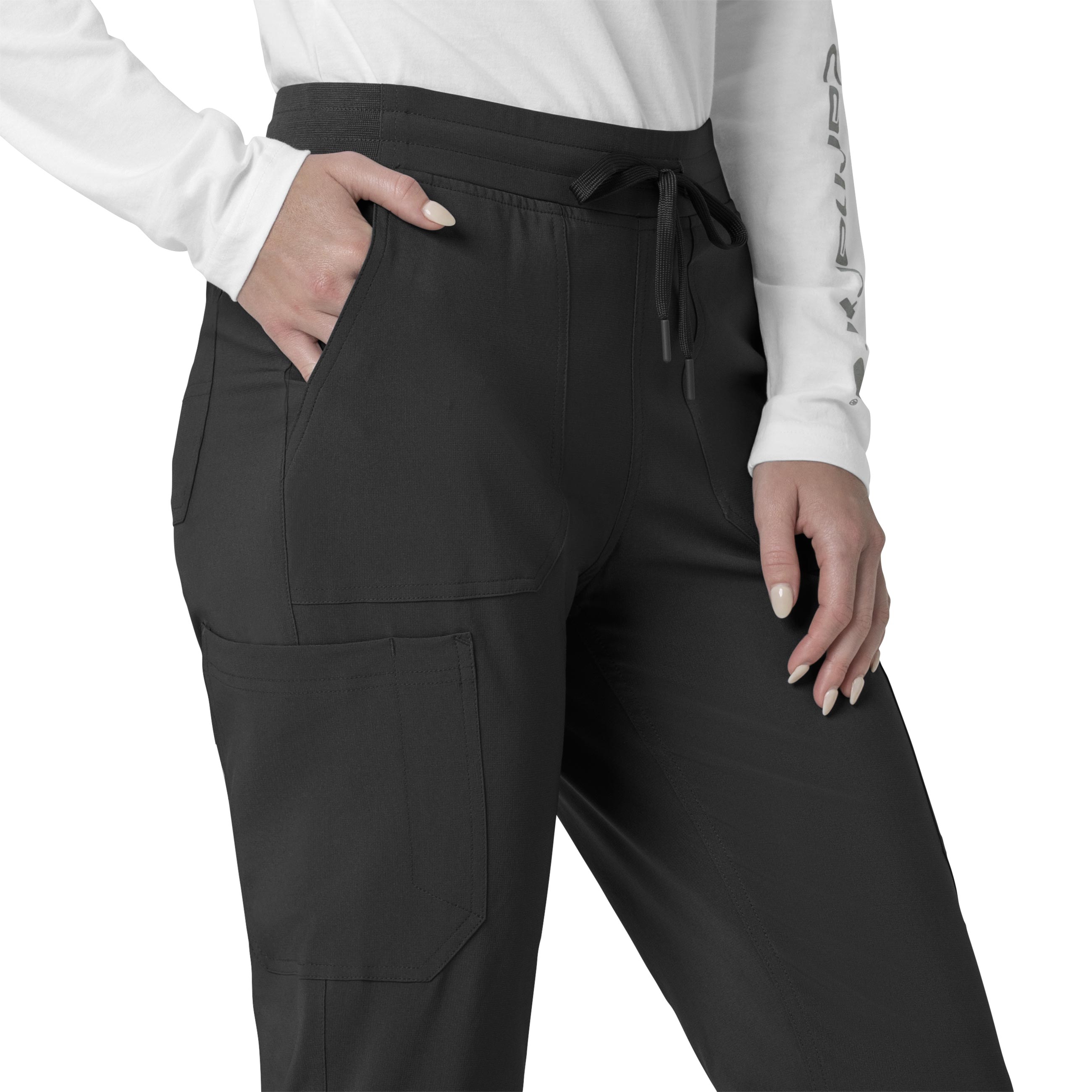 C53110-Force Cross-Flex Women's Cargo Jogger Scrub Pant-Carhartt