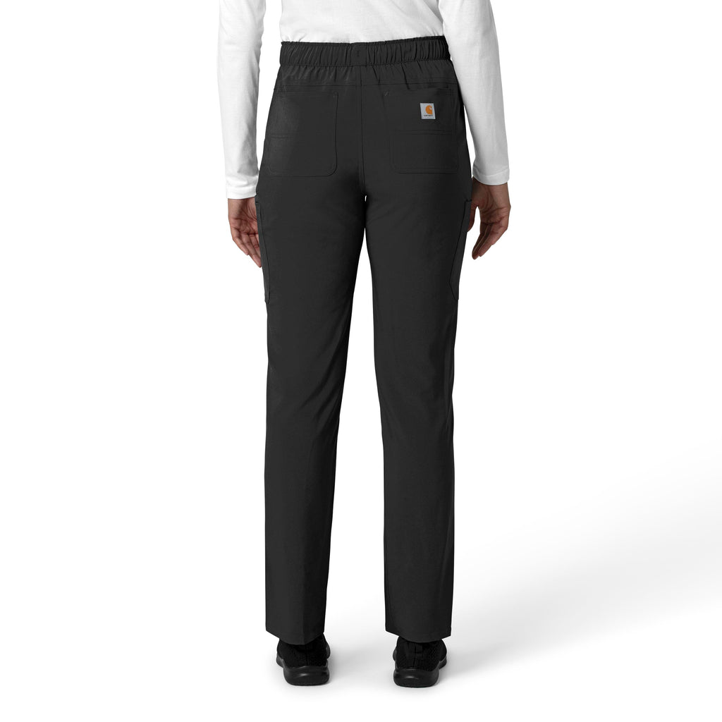 C53210 Carhartt Force Cross-Flex Women's Straight Leg Cargo Scrub Pant