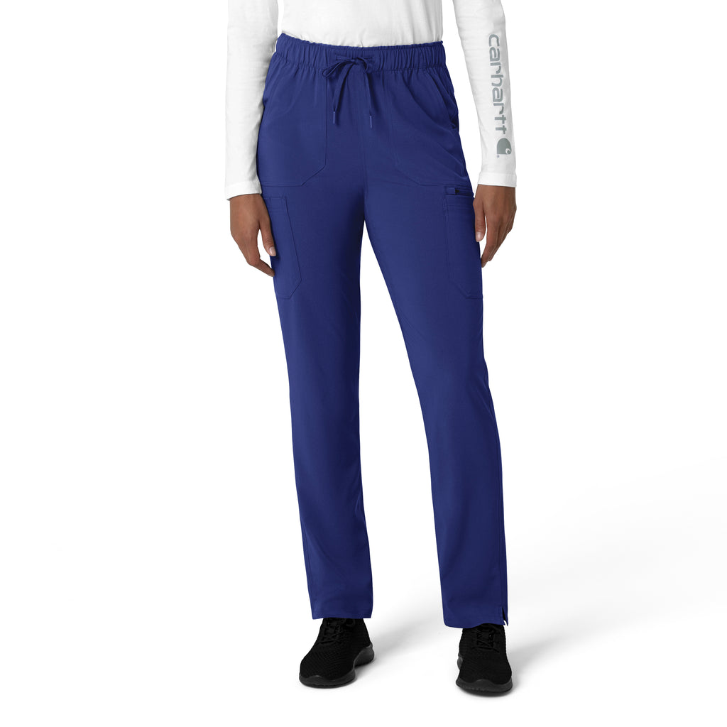 C53210 Carhartt Force Cross-Flex Women's Straight Leg Cargo Scrub Pant