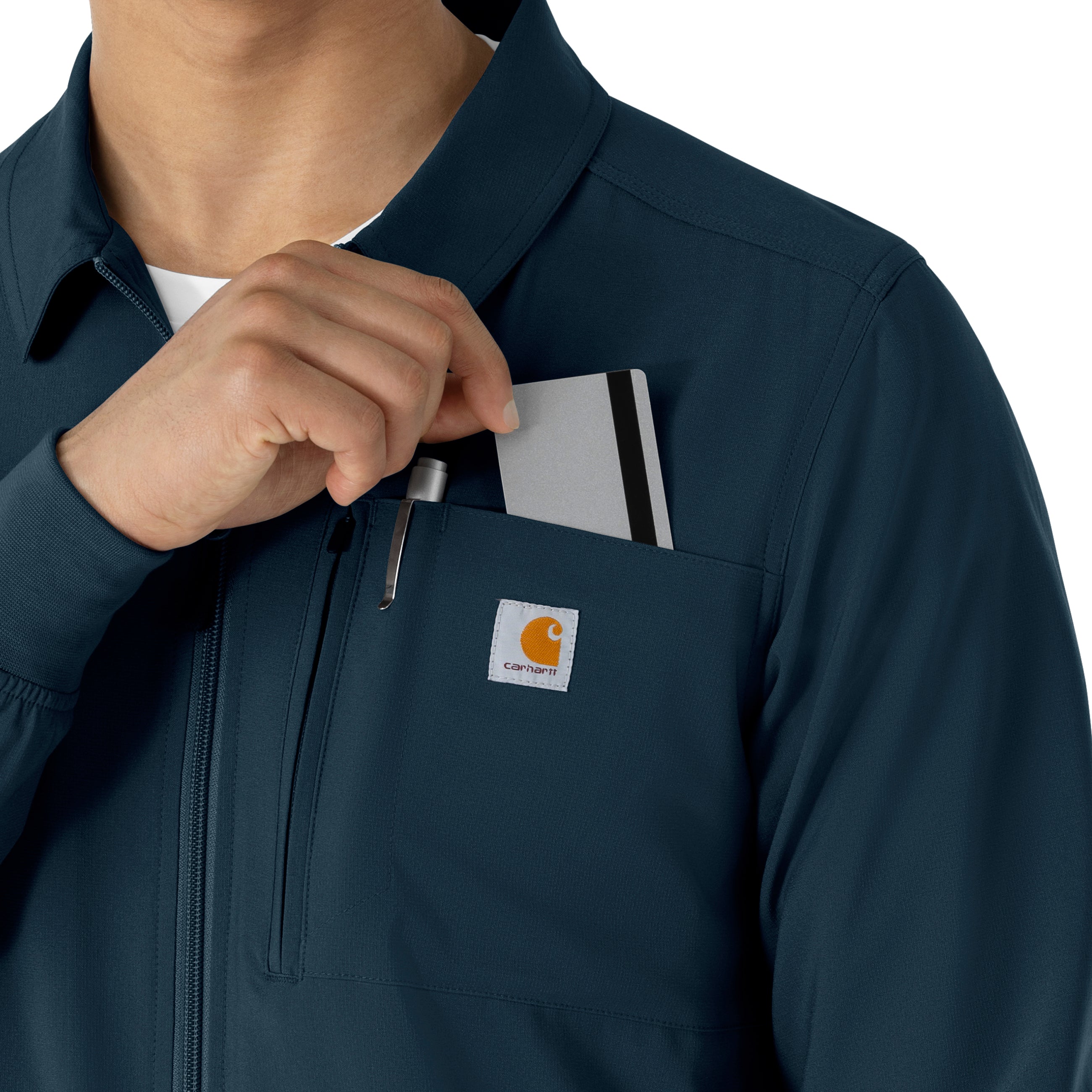 C86310 Carhartt Force Cross-Flex Men's V-Neck Top