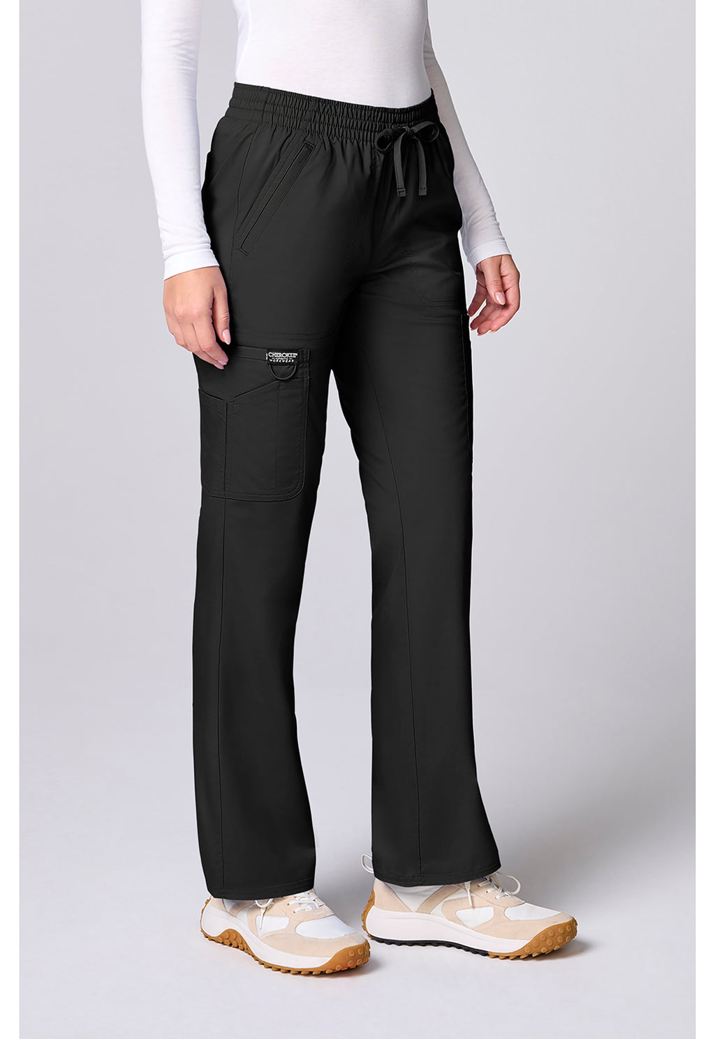 CK00002 Cherokee WW Revolution 12 Pockets Straight Leg Pant - Women