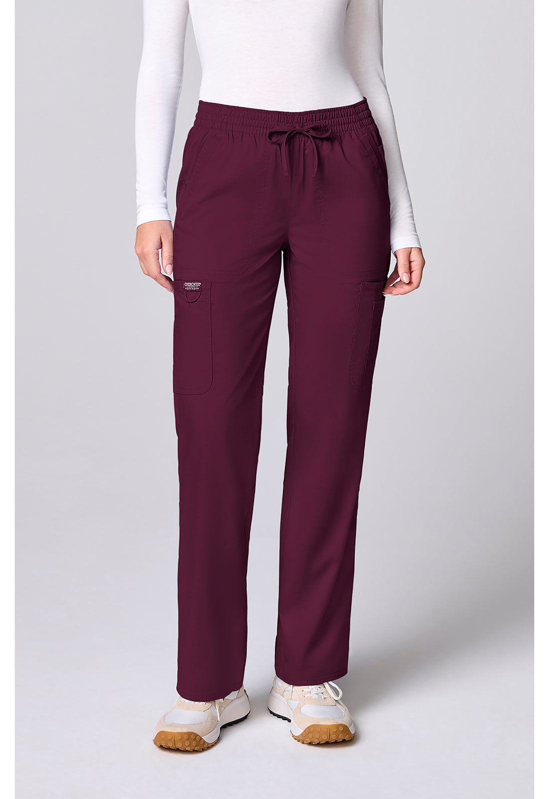 CK00002 Cherokee WW Revolution 12 Pockets Straight Leg Pant - Women