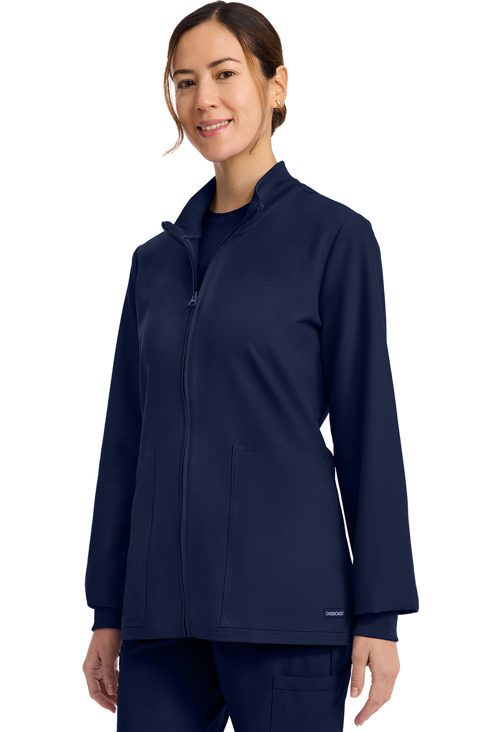 CK00013 - CK WW ULTRA -Zip Up Scrub Jacket  - Womens