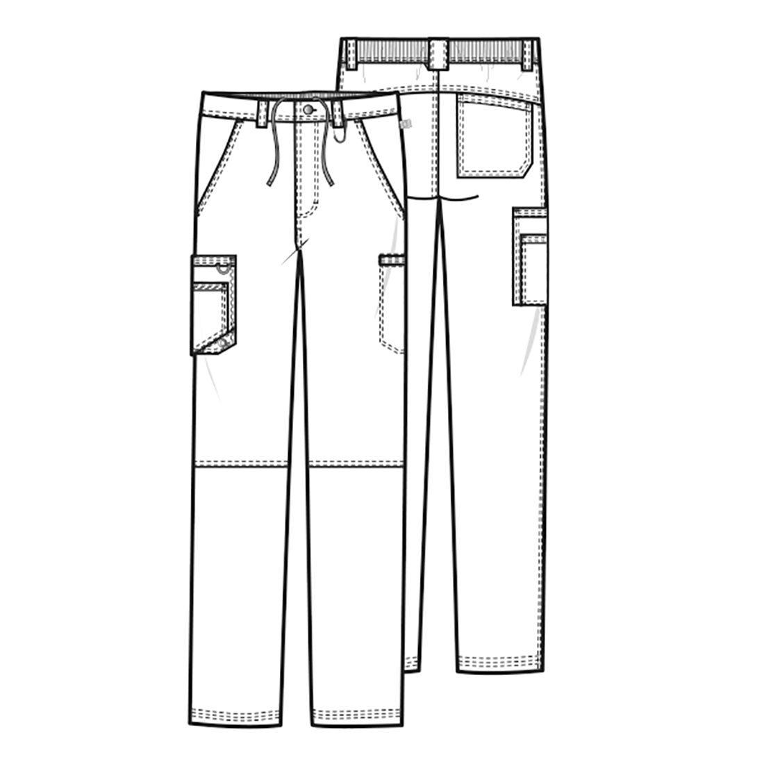 CK200A Infinity Men's Fly Front Pant