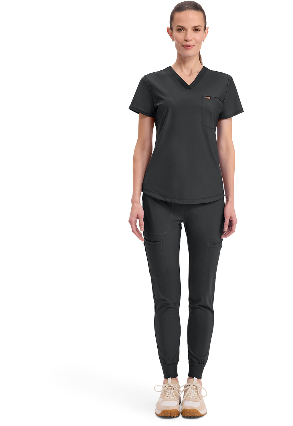 CK819 Cherokee Form Tuckable V-Neck Top - Women's