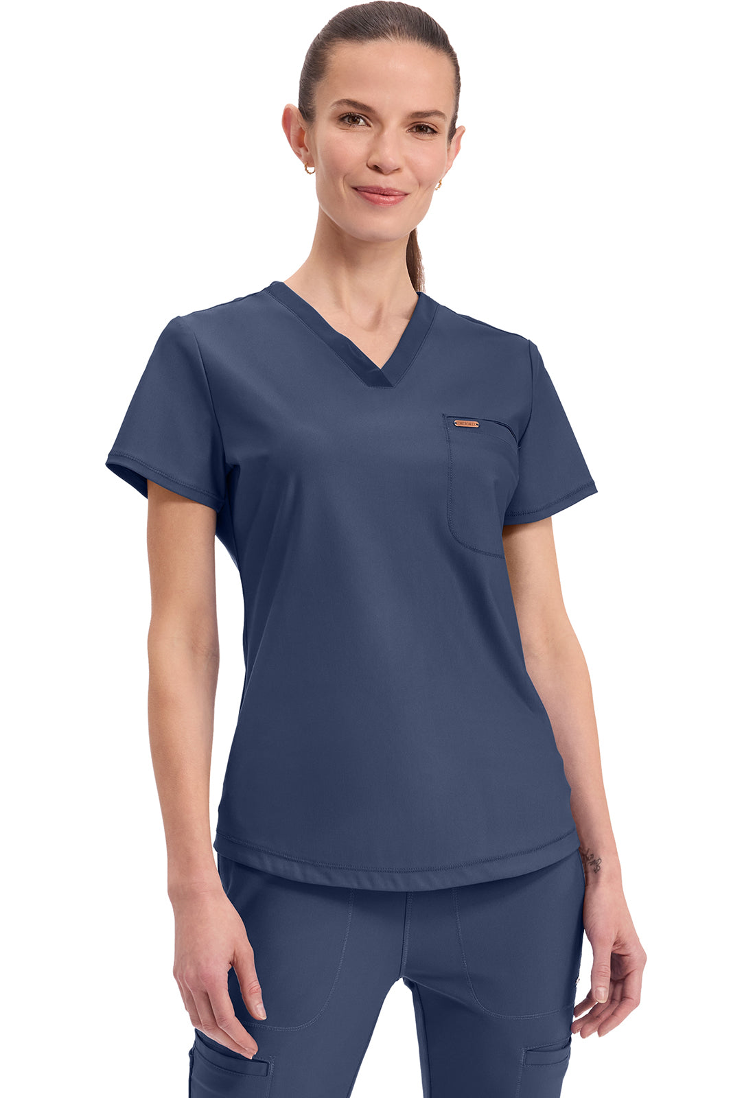 CK819 Cherokee Form Tuckable V-Neck Top - Women's