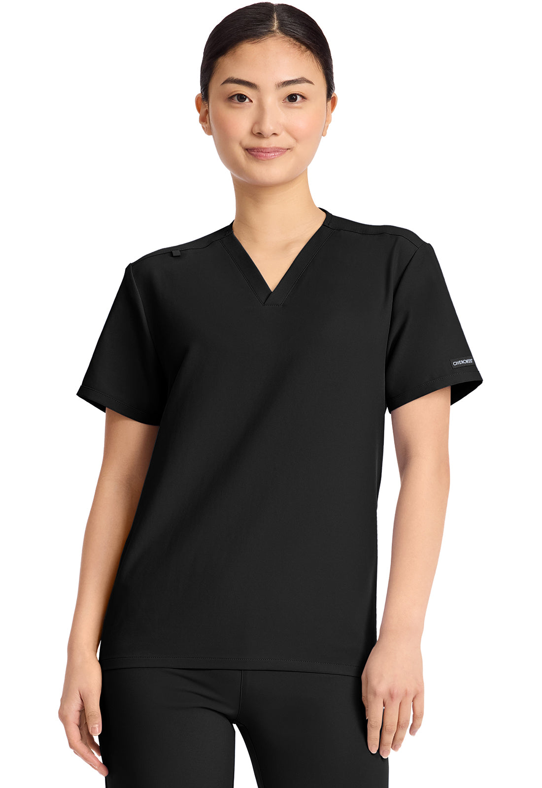 CK869A CK WW ORIGINALS ULTRA V-Neck No Pocket Top - Womens