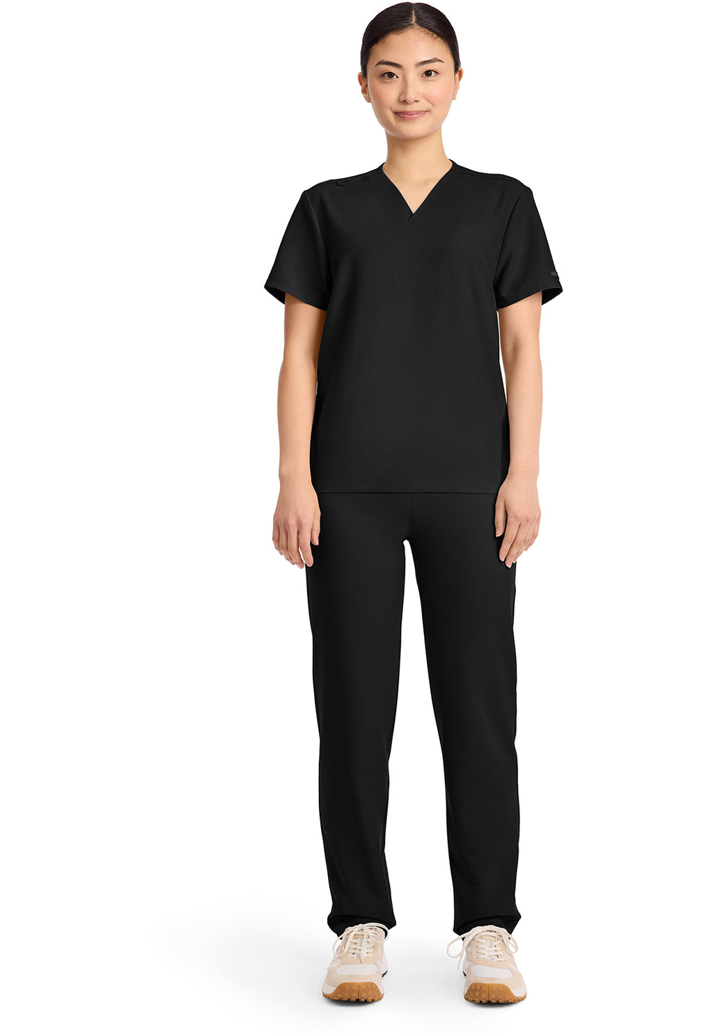 CK869A CK WW ORIGINALS ULTRA V-Neck No Pocket Top - Womens