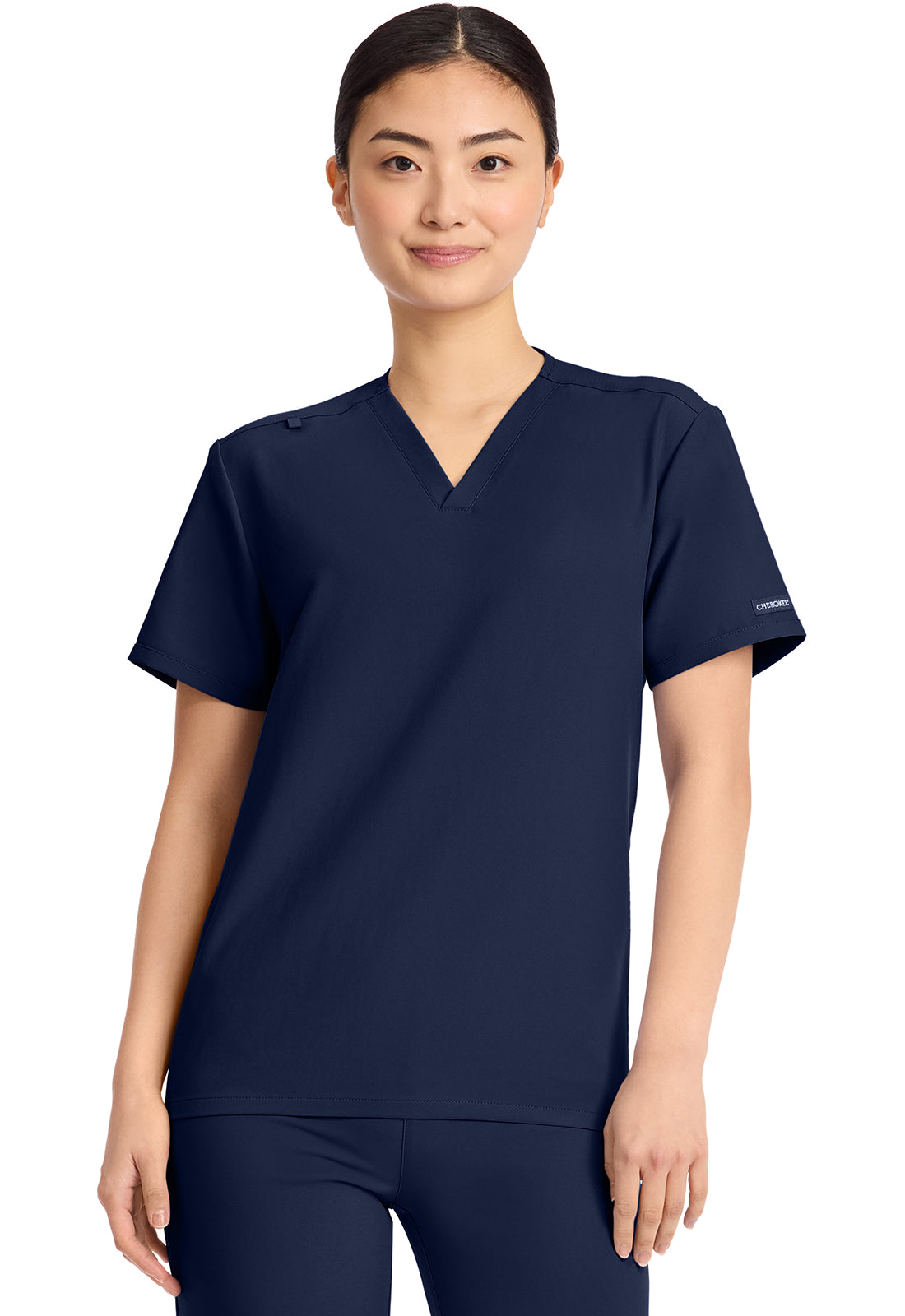 CK869A CK WW ORIGINALS ULTRA V-Neck No Pocket Top - Womens