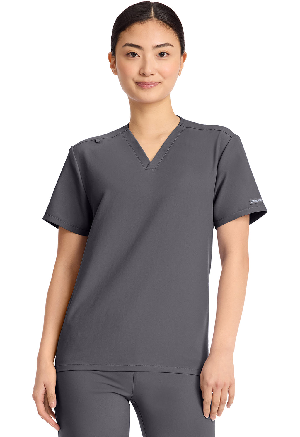 CK869A CK WW ORIGINALS ULTRA V-Neck No Pocket Top - Womens