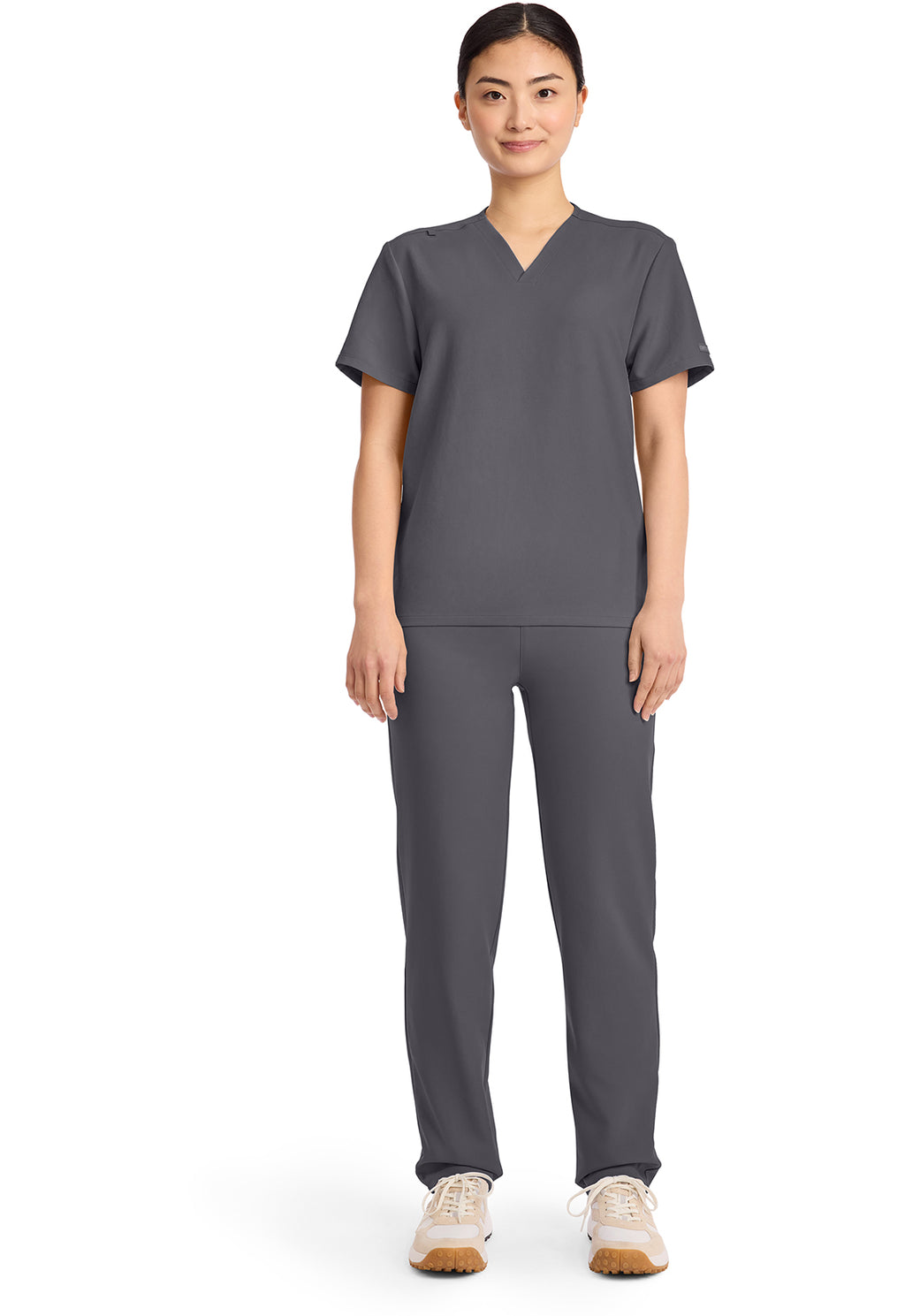 CK869A CK WW ORIGINALS ULTRA V-Neck No Pocket Top - Womens