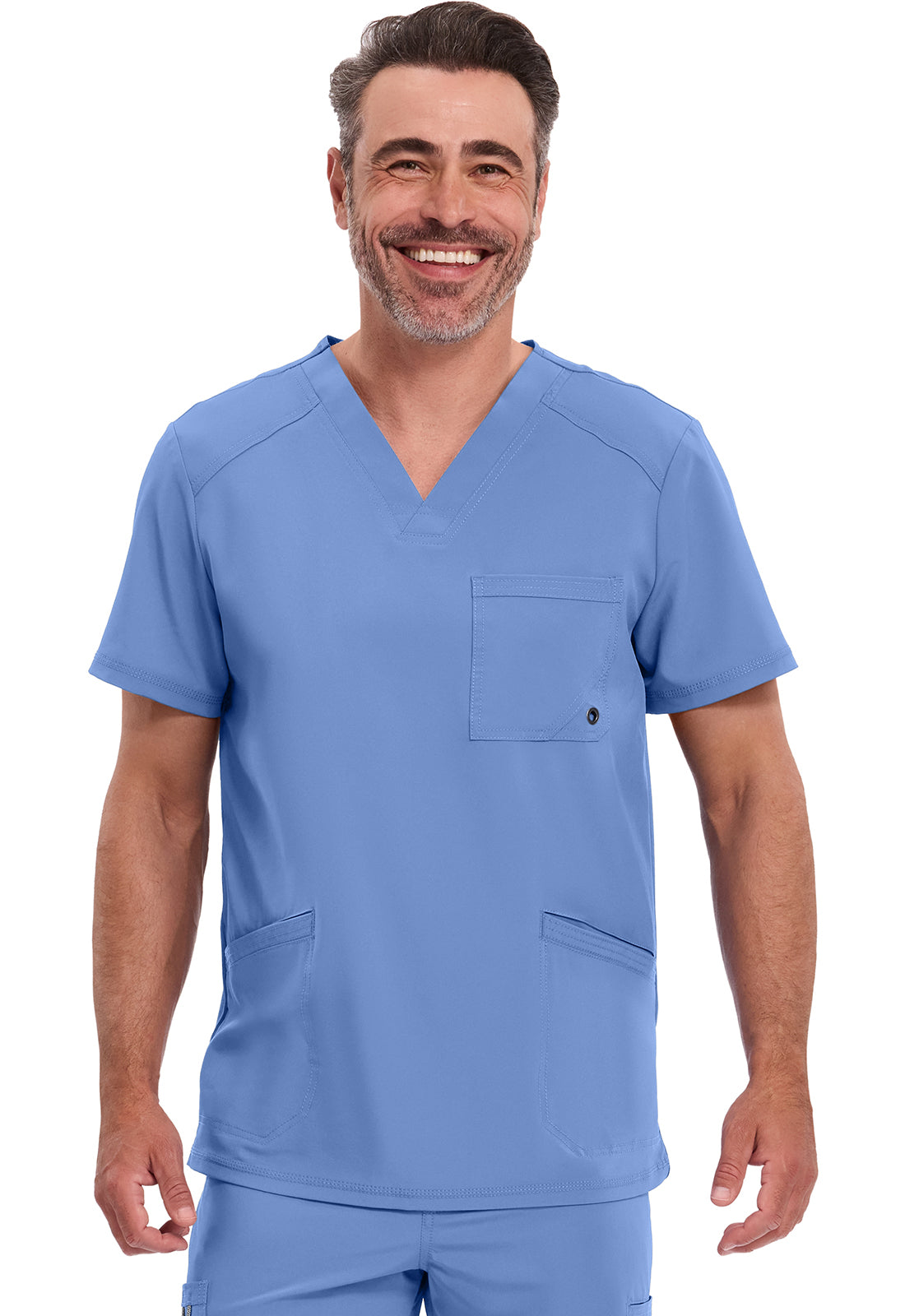 CK900A Infinity Men's V-Neck Top