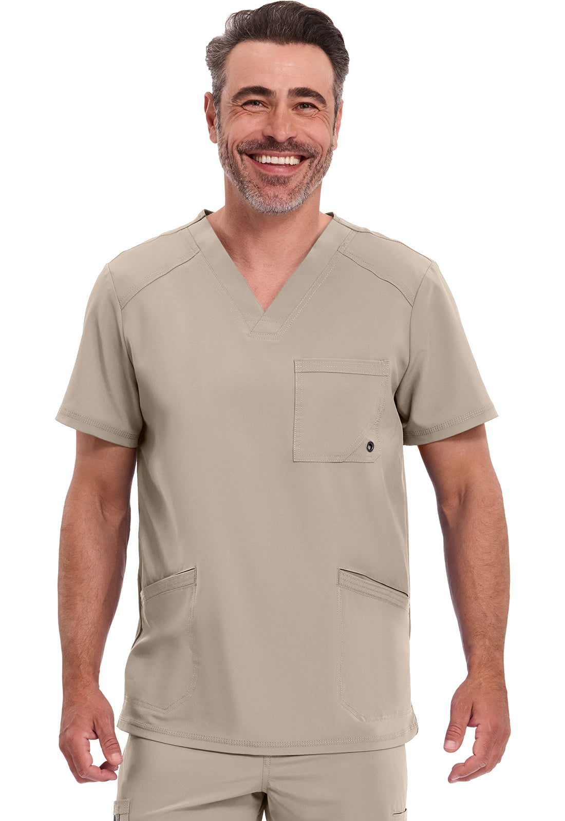 CK900A Infinity Men's V-Neck Top