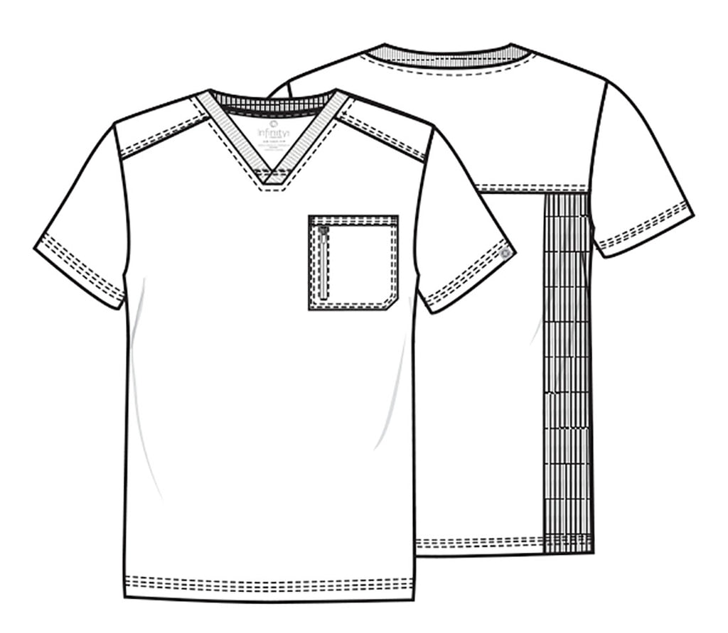 CK910A Cherokee Infinity Men's Tuckable V-Neck