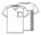 CK910A Cherokee Infinity Men's Tuckable V-Neck Top