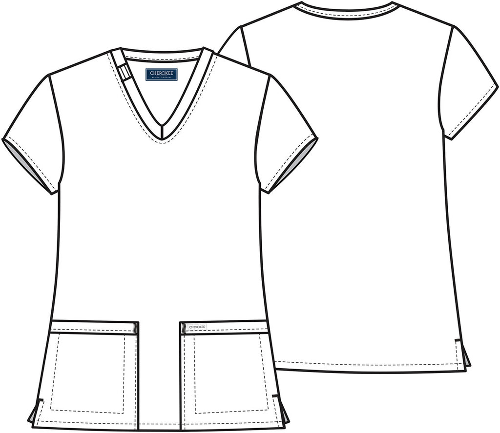 CK953A WW ORIGINALS ULTRA V-Neck Top - Womens
