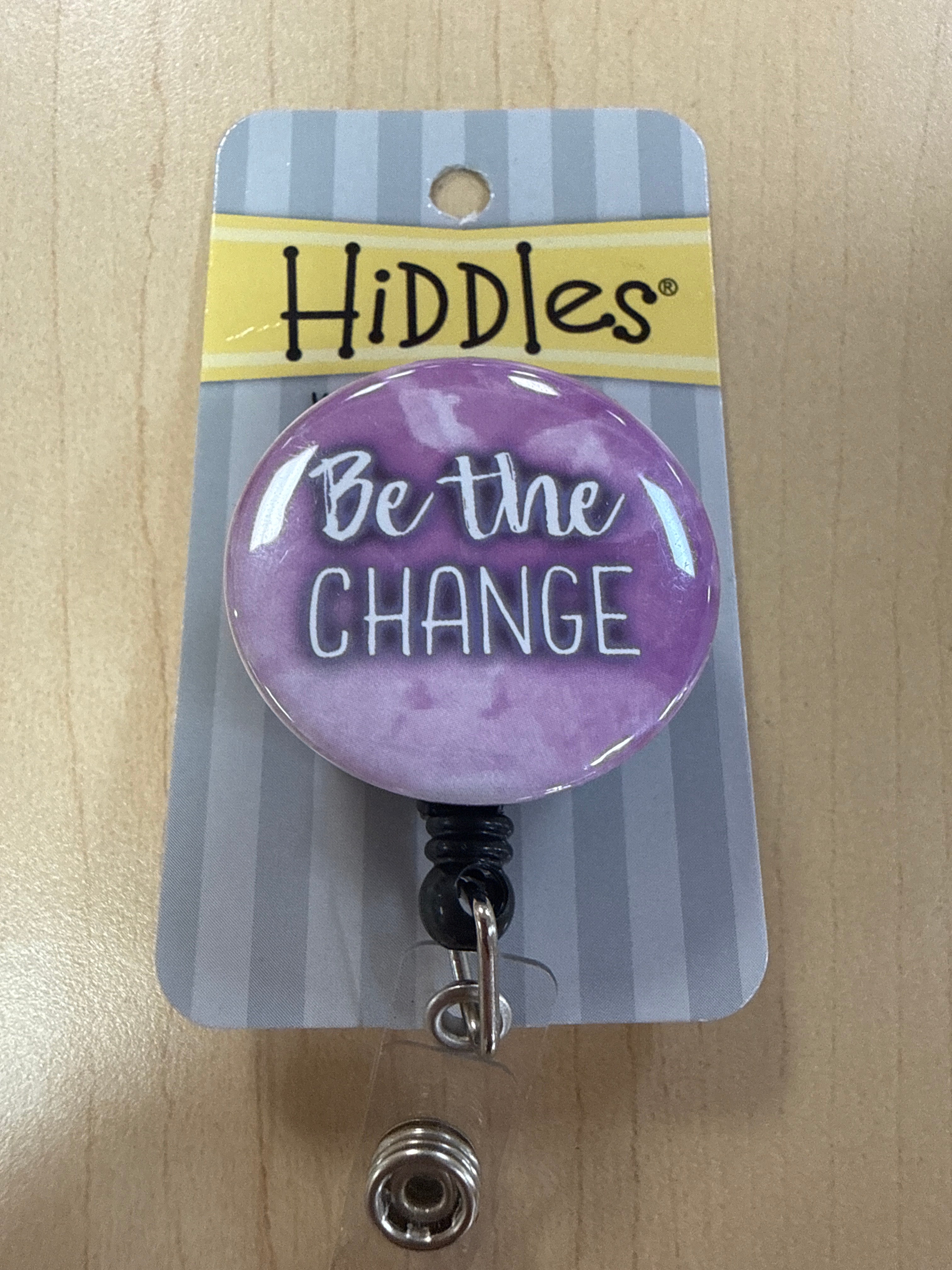 Hiddles Badge Reels -  Be The Change