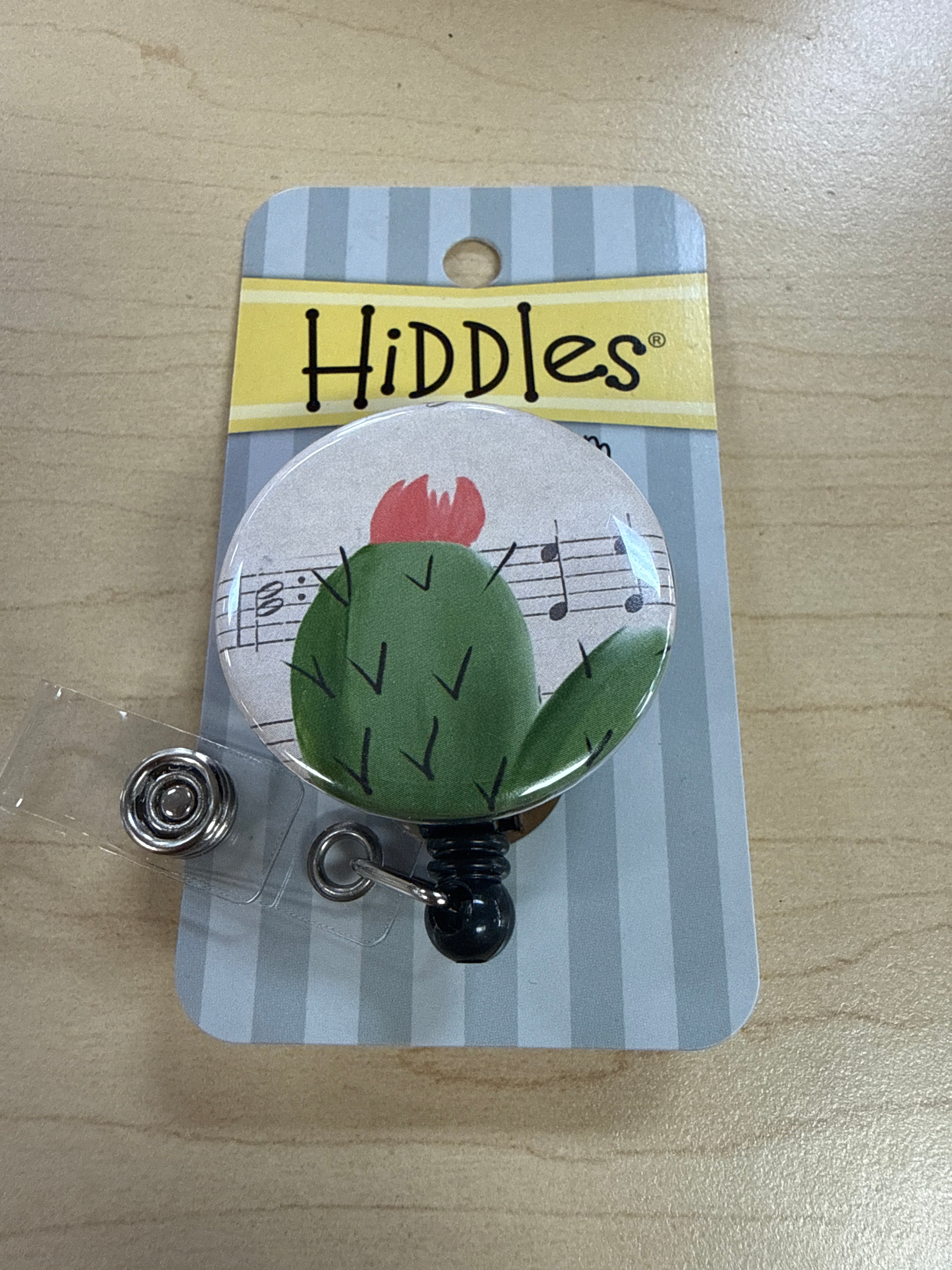 Hiddles Badge Reels - Cactus - 3 Styles