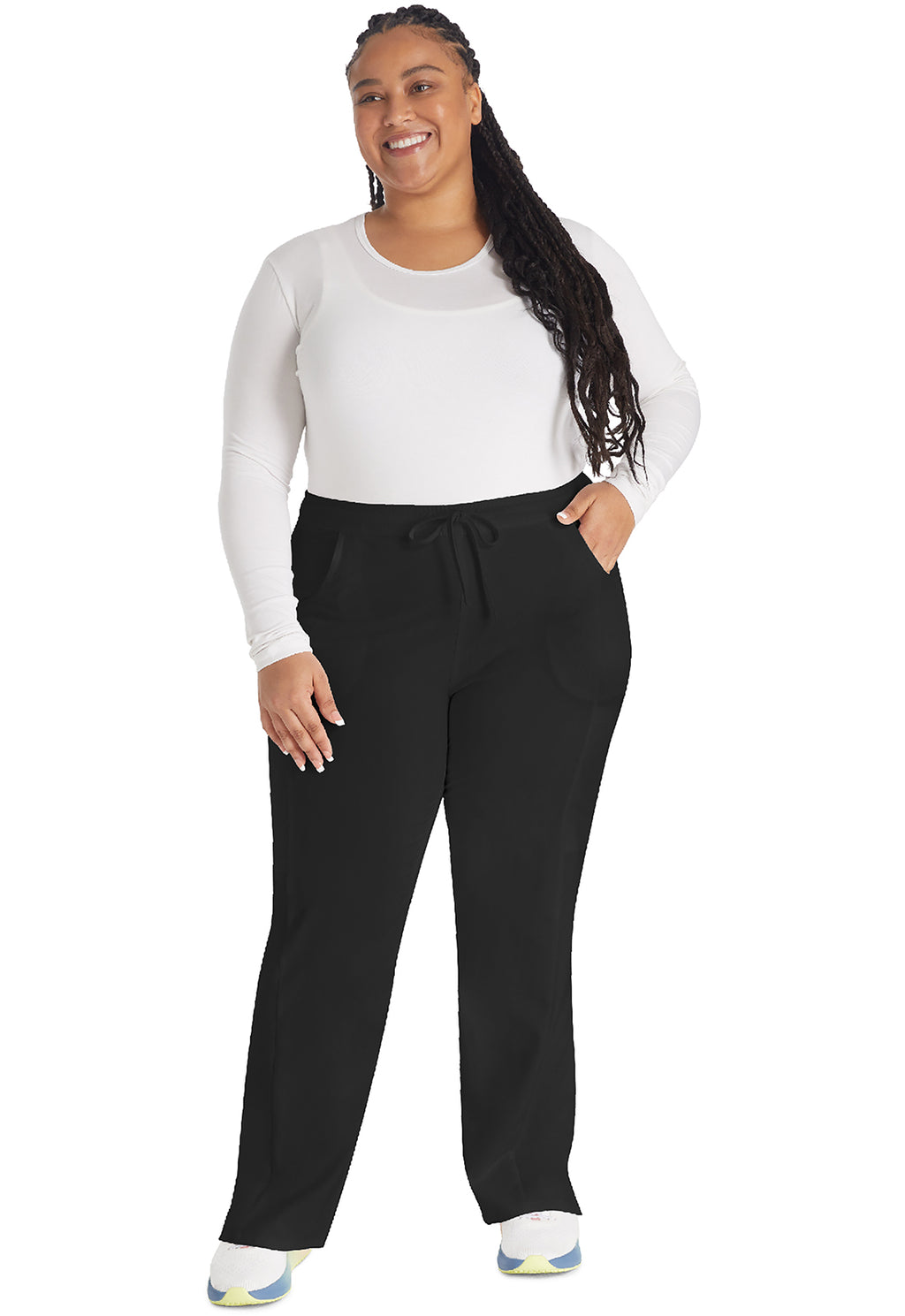 DK010 Dickies EDS Essentials Mid Rise Straight Leg Drawstring Pant