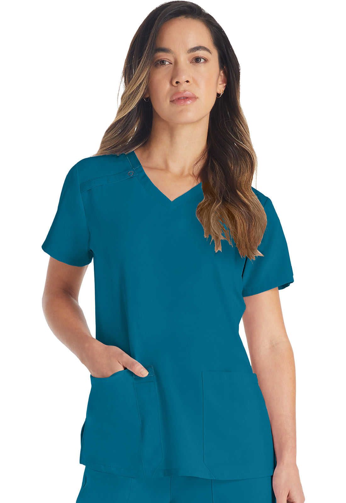 DK615 Dickies EDS Essential V-Neck Top