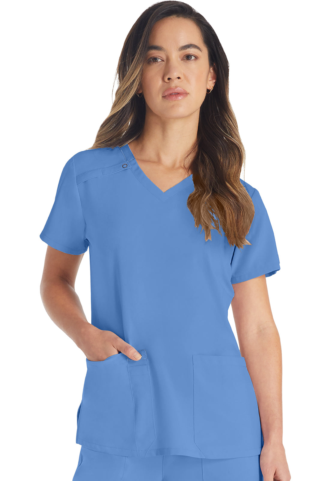 DK615 Dickies EDS Essential V-Neck Top