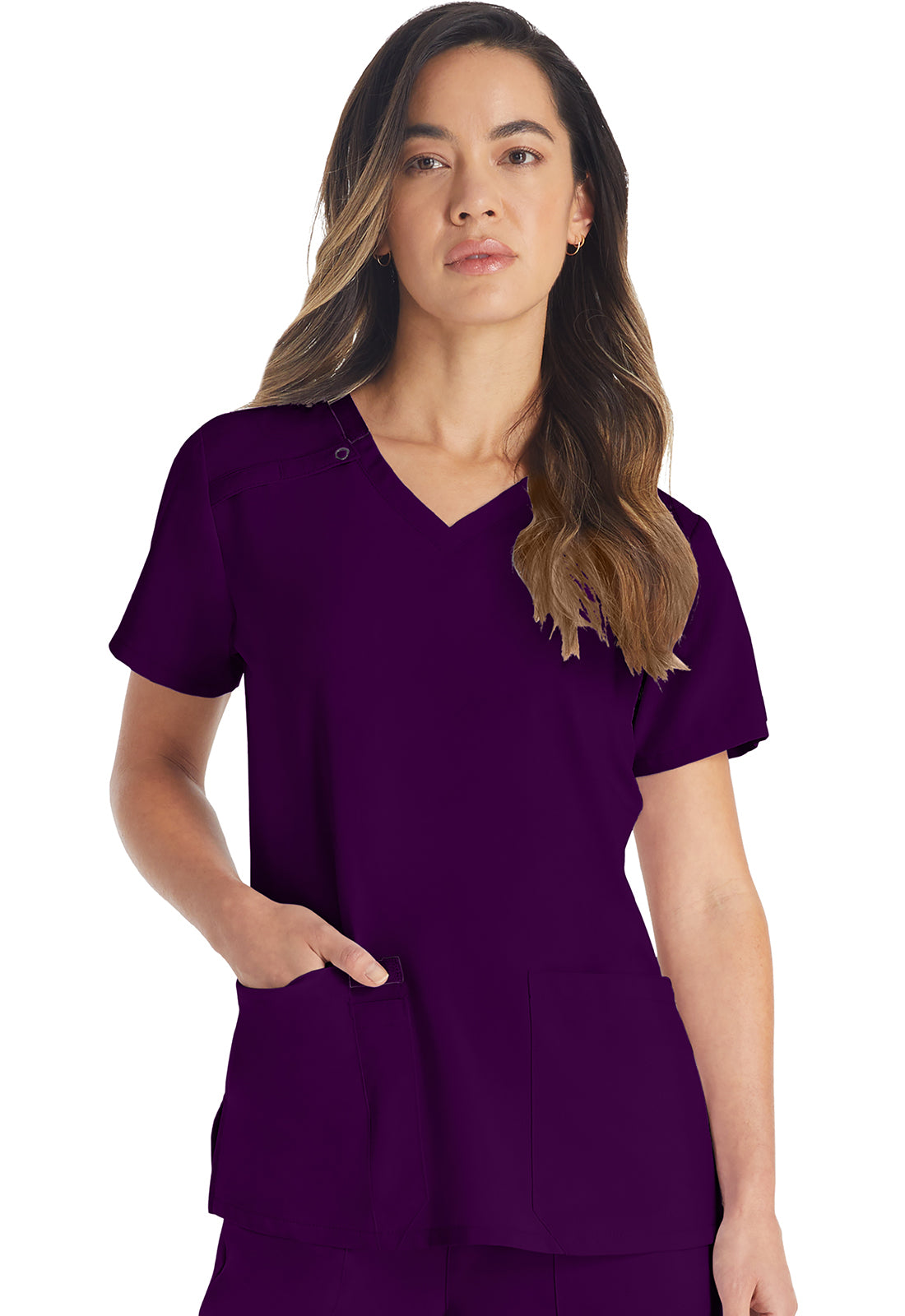 DK615 Dickies EDS Essential V-Neck Top
