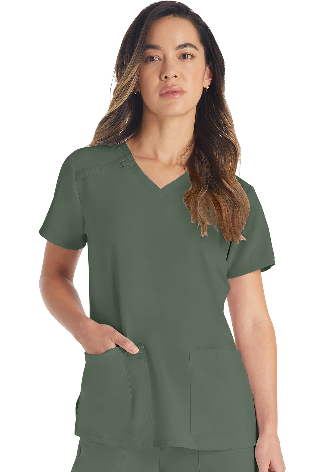 DK615 Dickies EDS Essential V-Neck Top