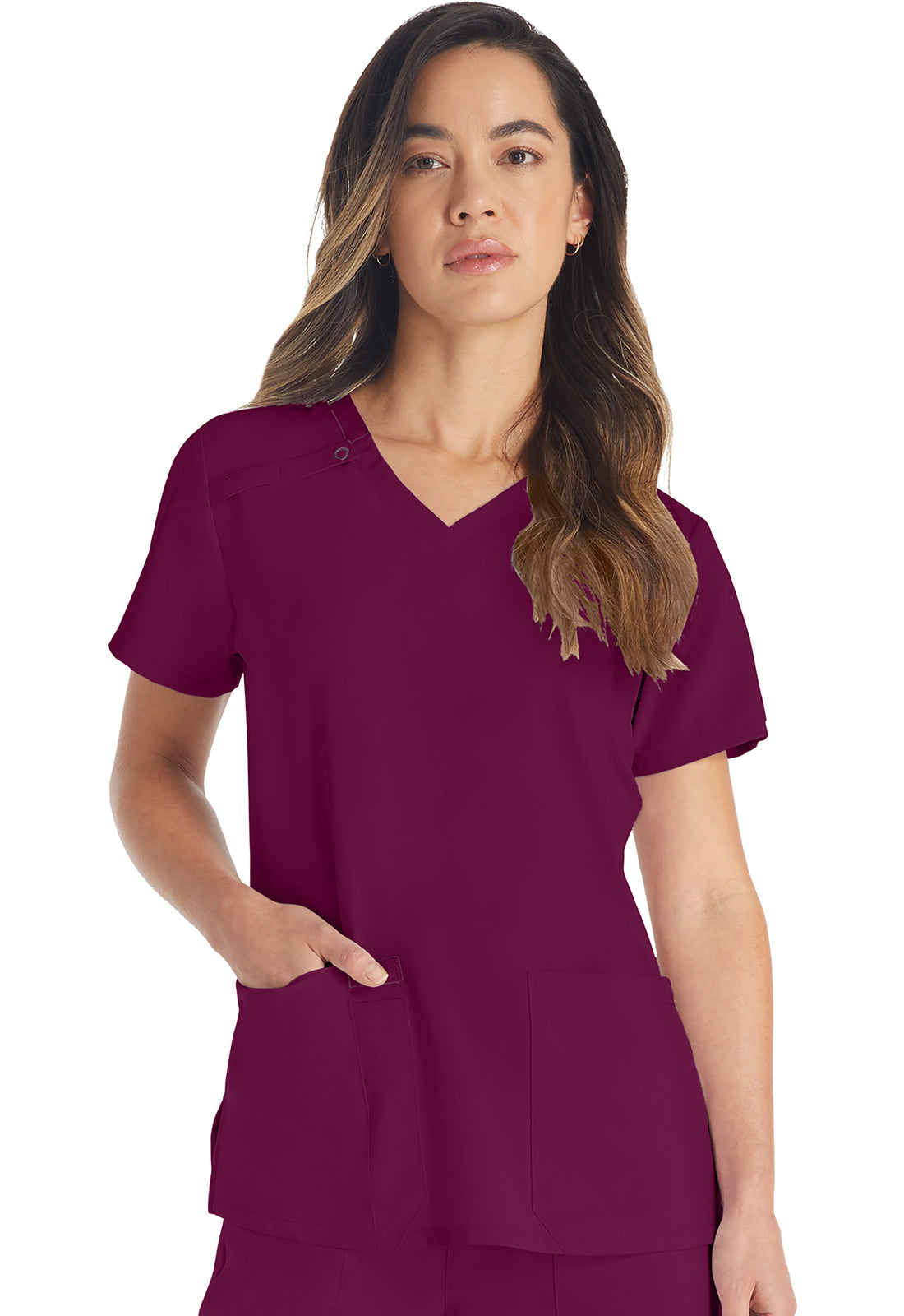 DK615 Dickies EDS Essential V-Neck Top