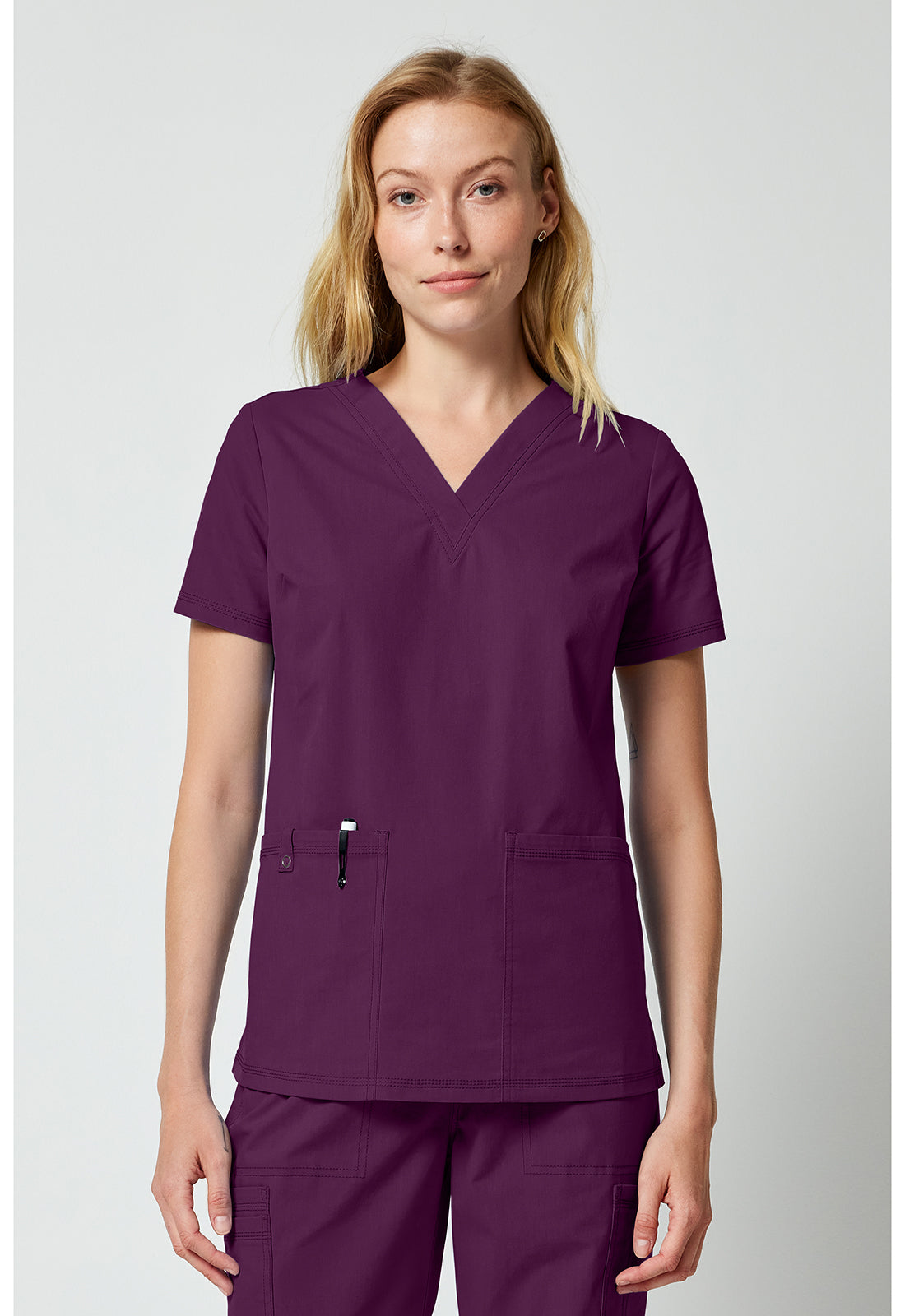 DK856 DK FORGE Women's V-neck Top - Womens