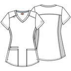 DK875 Dickie Balance V-Neck Top