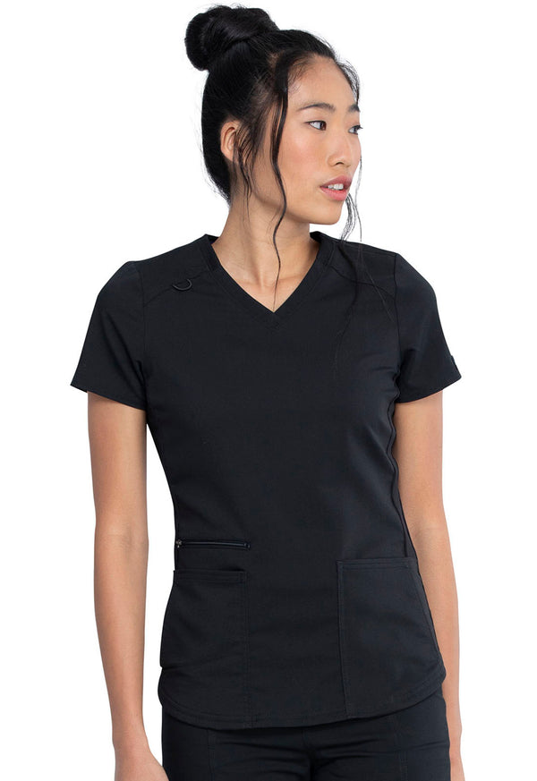 DK875 Dickies Balance V-Neck Top