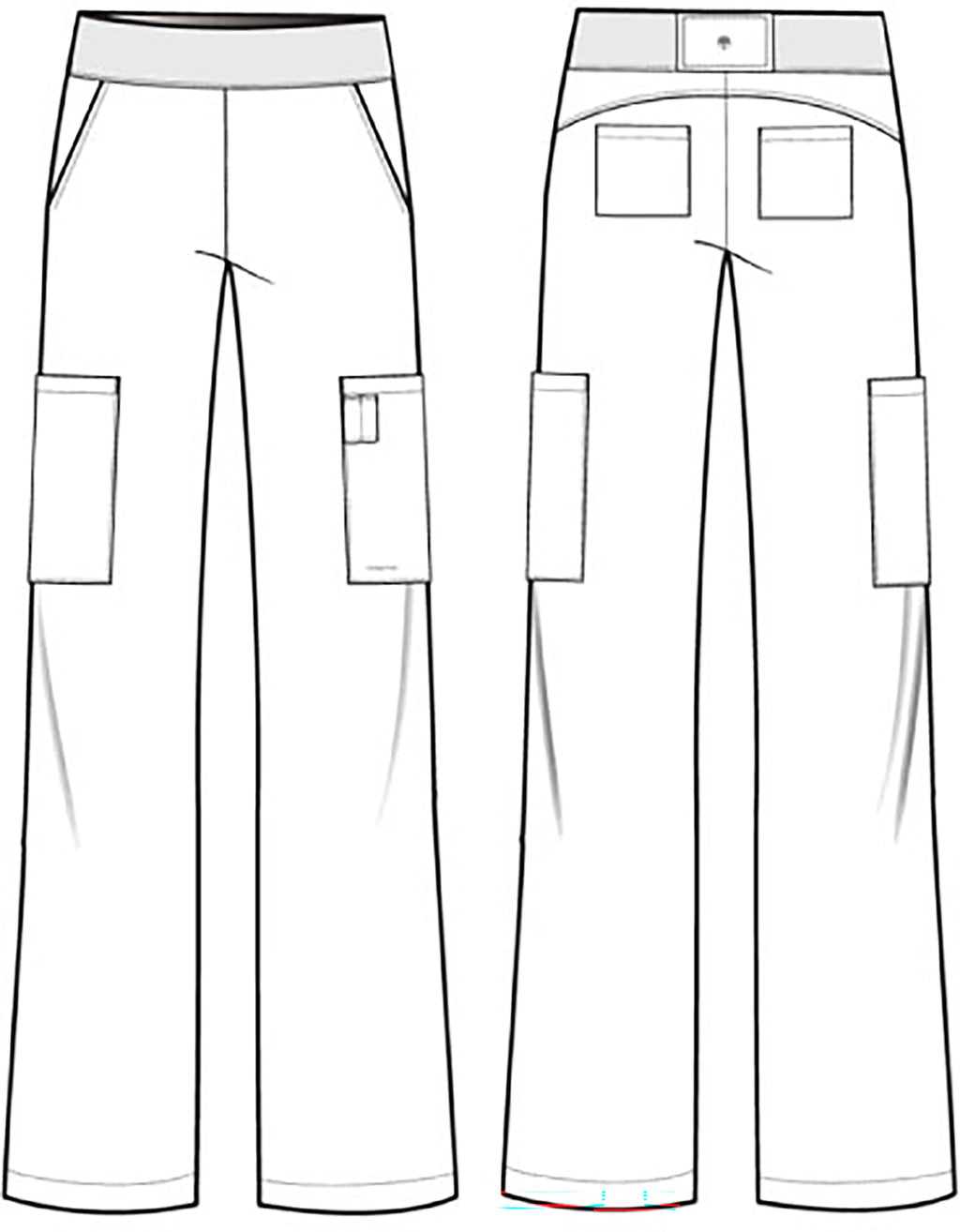 HH00045 HH WORKS Wide Leg Pant - Womens