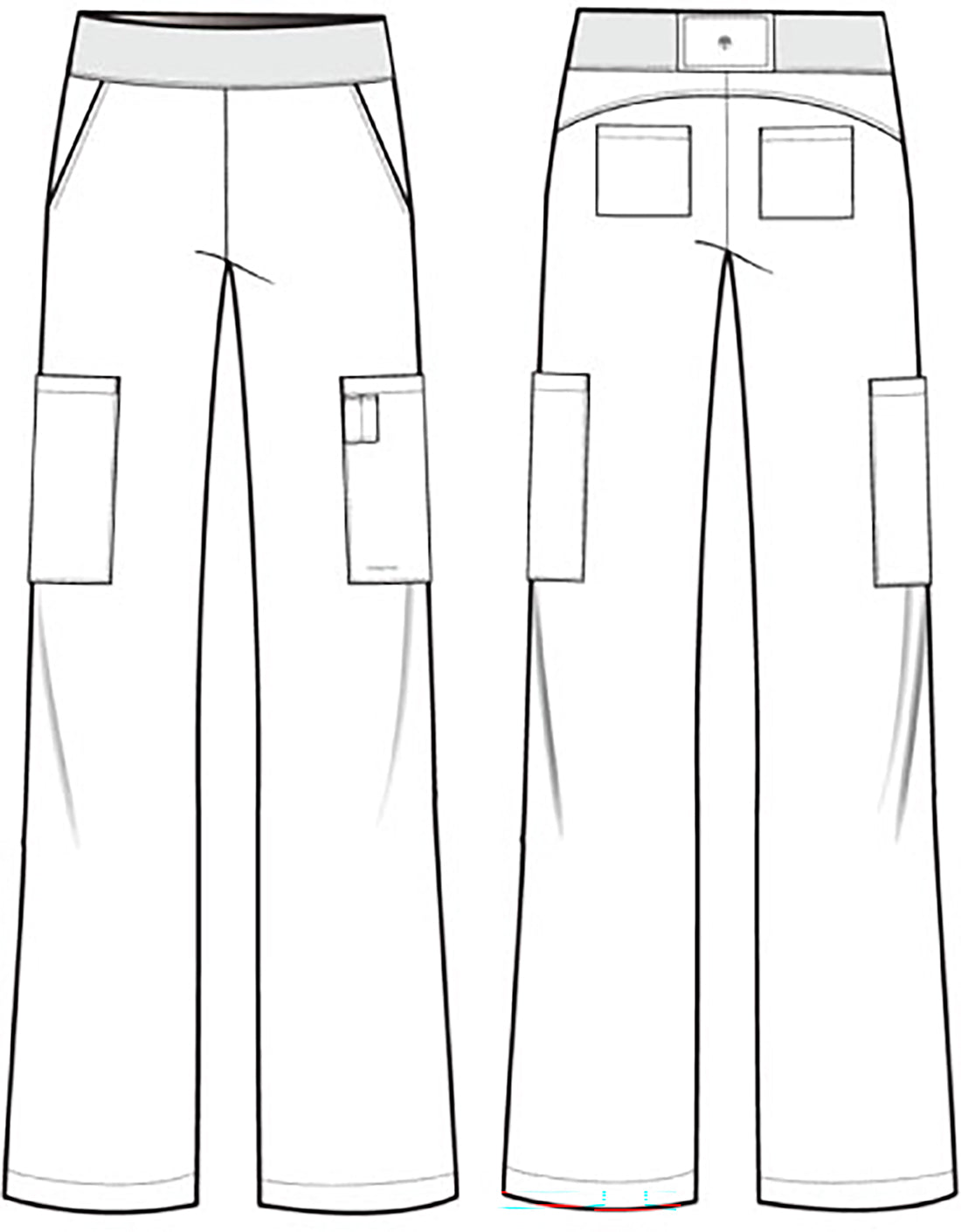 HH00045 HH WORKS Wide Leg Pant - Womens