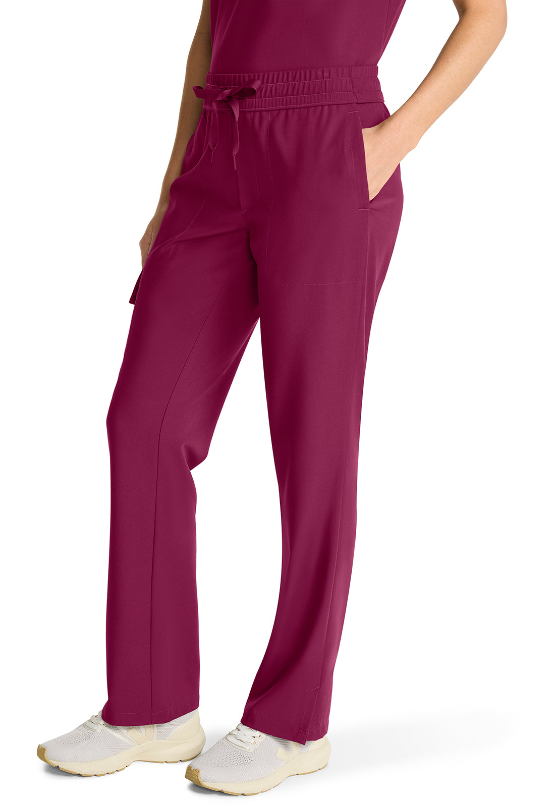 HH153 Healing Hands QUEST Mid Rise Drawstring Straight Leg - Womens