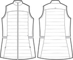 HH500F HH WORKS Khloe Quilted Vest - Womens