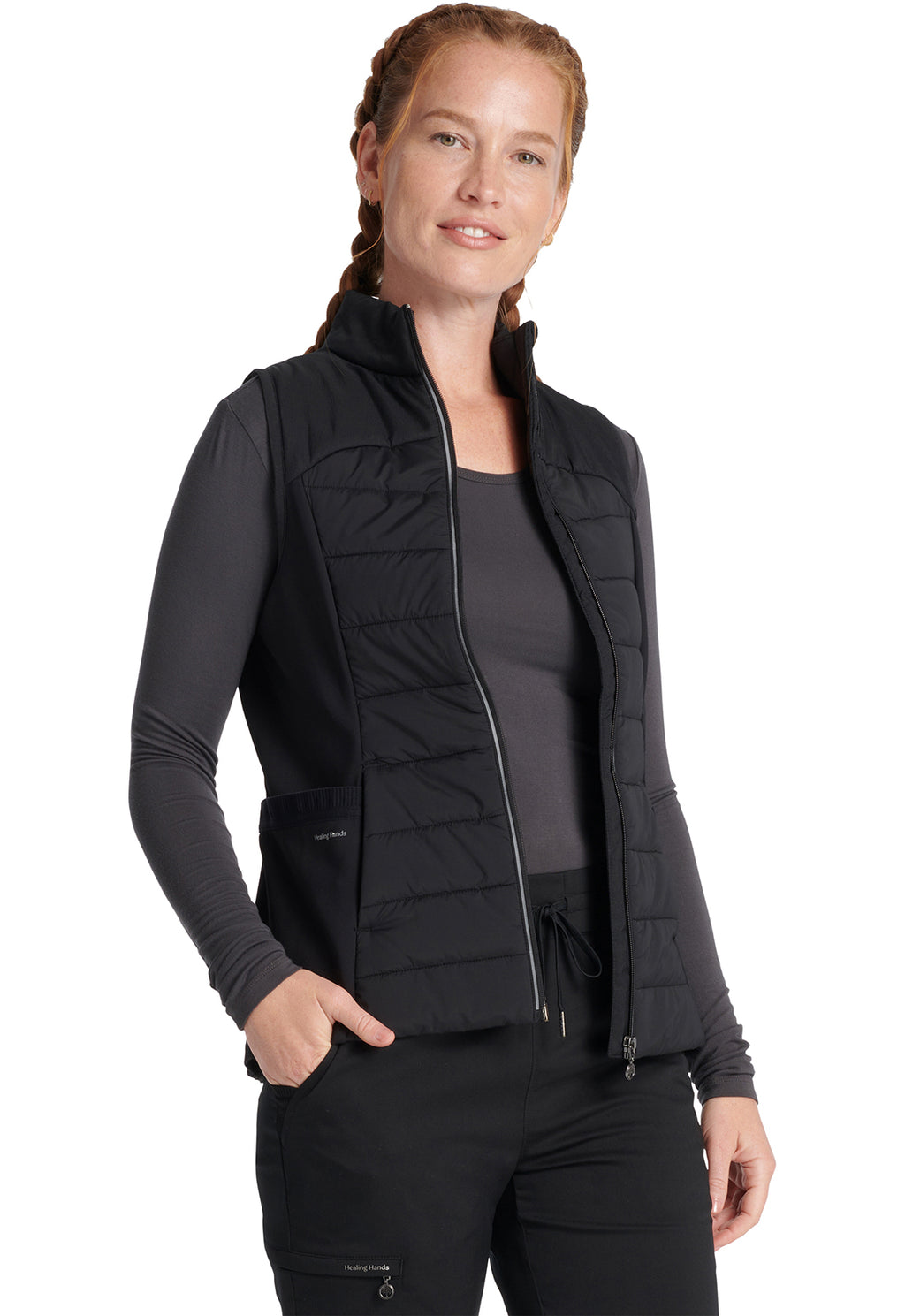 HH500F HH WORKS Khloe Quilted Vest - Womens