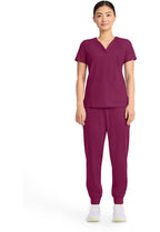 HH751 Healing Hands QUEST 3-Pocket Y-Neck Top - Womens