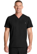 HH758 Healing Hands by Cherokee Men's Men's 1-Pocket V-Neck Top