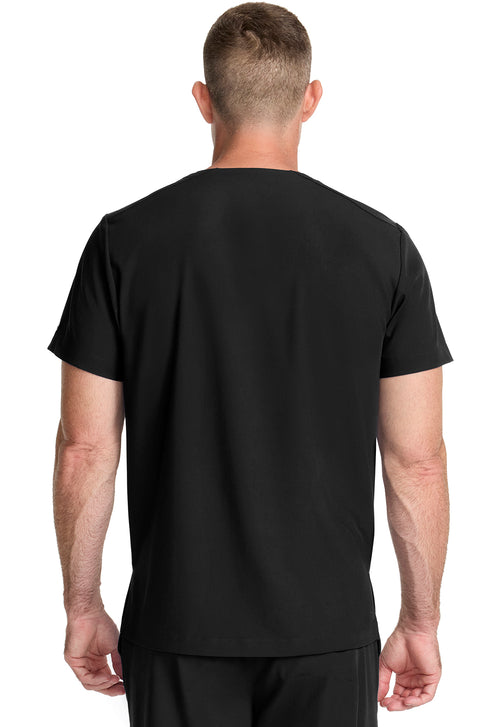 HH758 Healing Hands by Cherokee Men's Men's 1-Pocket V-Neck Top