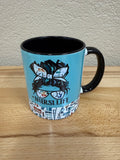 Coffee Mug/Cup - Nurse Life - Teal