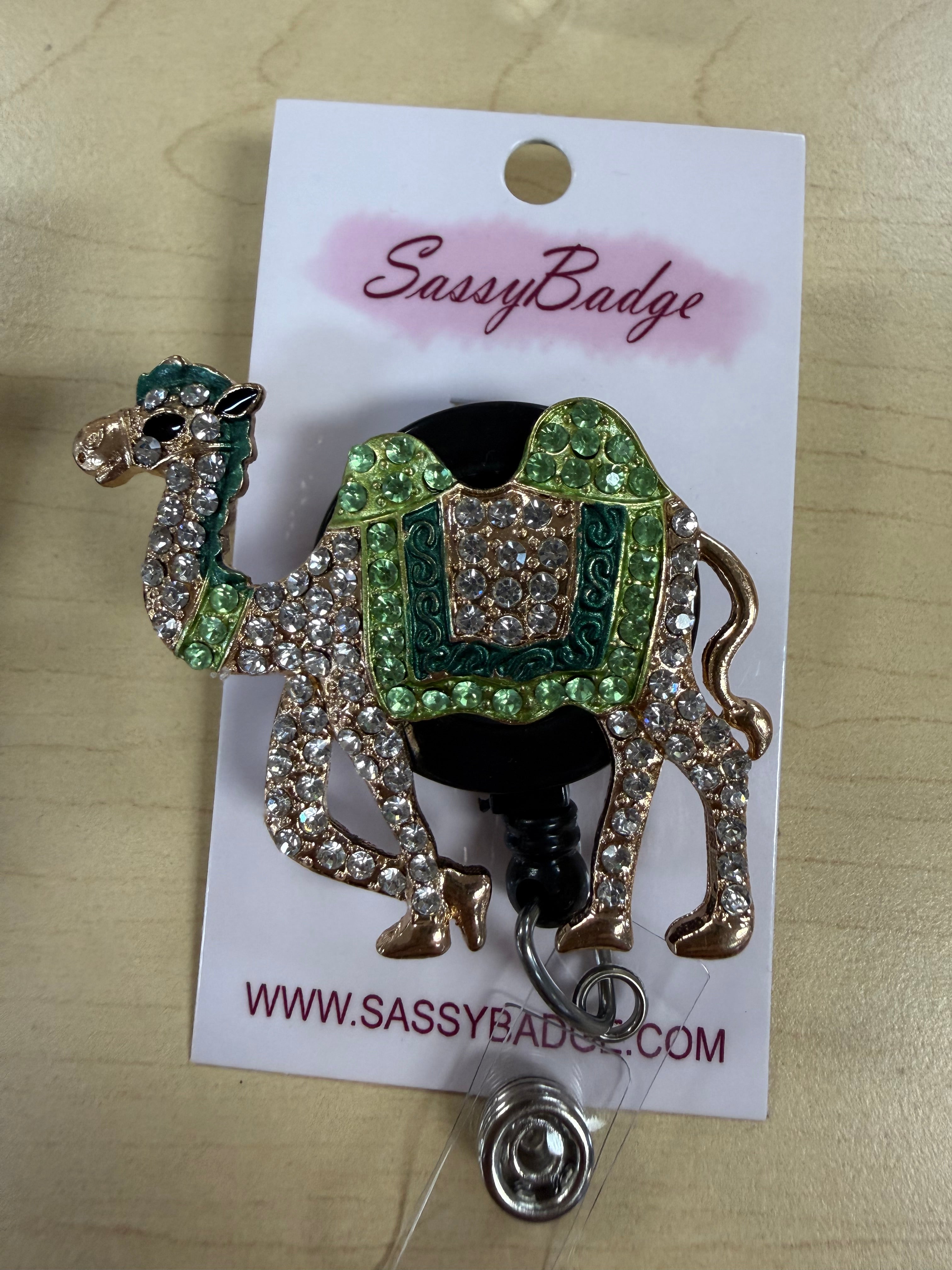 Sassy Badge - Blinged Out