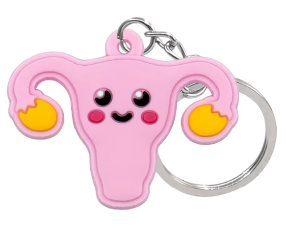 Key Chain PUFFY - Uterus