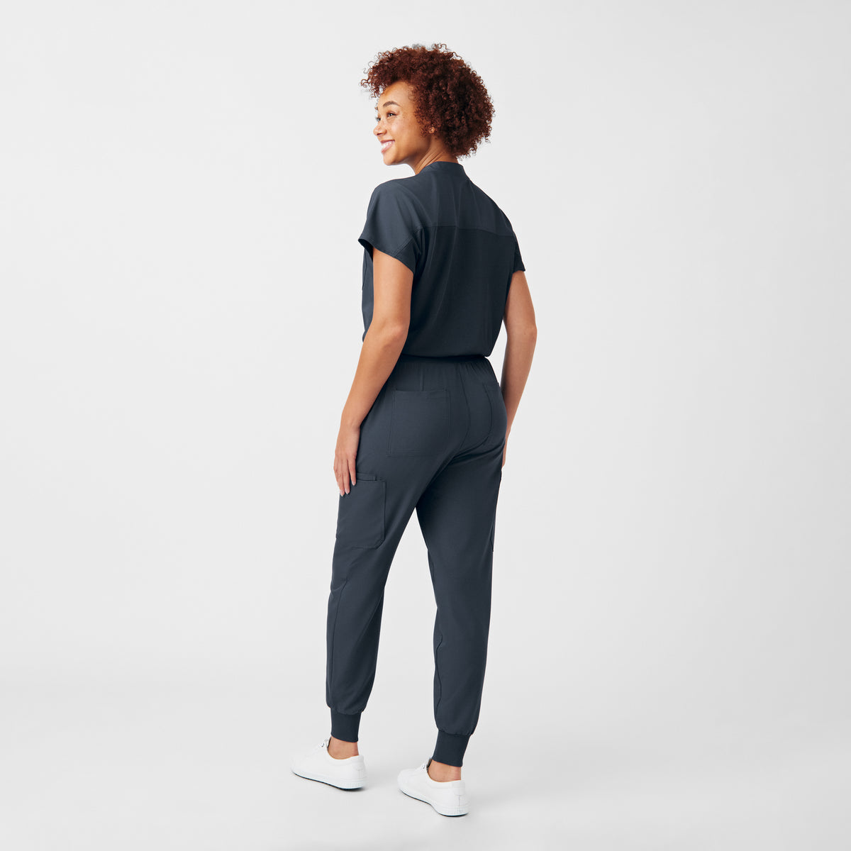 L0603 Landau Forward Women's 8-Pocket Cargo Jumpsuit - Womens