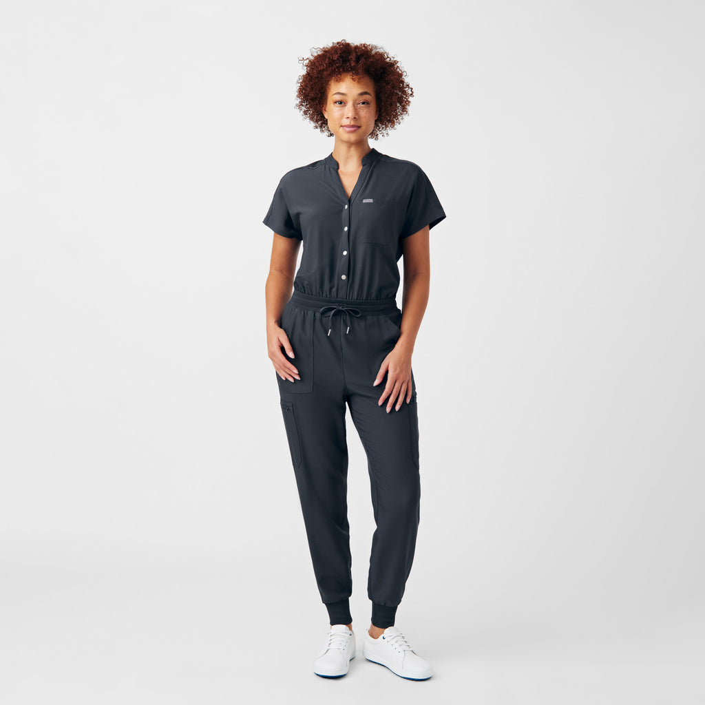 L0603 Landau Forward Women's 8-Pocket Cargo Jumpsuit - Womens