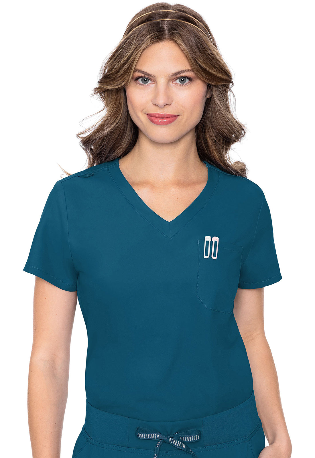 2432 Med Couture Insight One Pkt Top