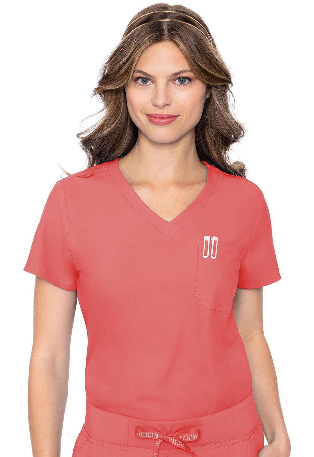 2432 Med Couture Insight One Pkt Top
