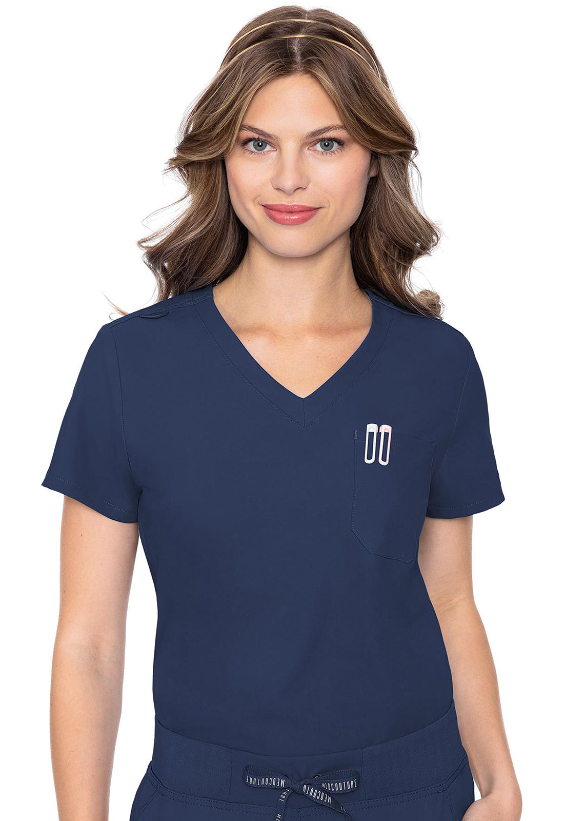 2432 Med Couture Insight One Pkt Top